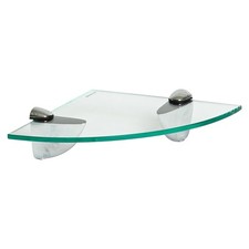 20cm Glass Floating Corner