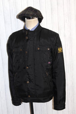Men's Belstaff Gold Label Motorbike Black Jacket Size XL
