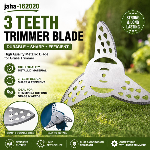 Tooth steel grass trimmer - 3,
