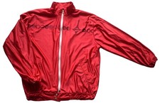 Vintage 80s Red Tracksuit Top