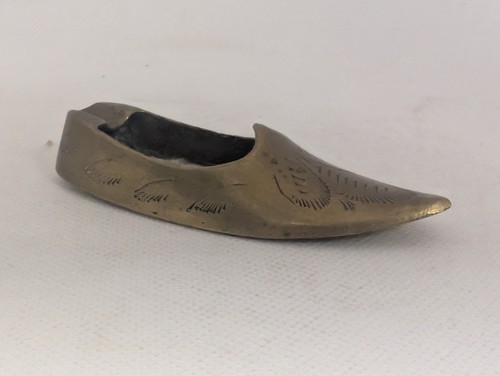 Vintage mid century - brass, shoe