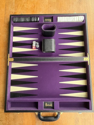 Harrods luxury leather