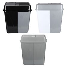 100L Double Bin. Waste Separation Recycling Bin. Dual Compartment (2 x 50 L).