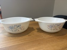 Pyrex blue iris - 2,