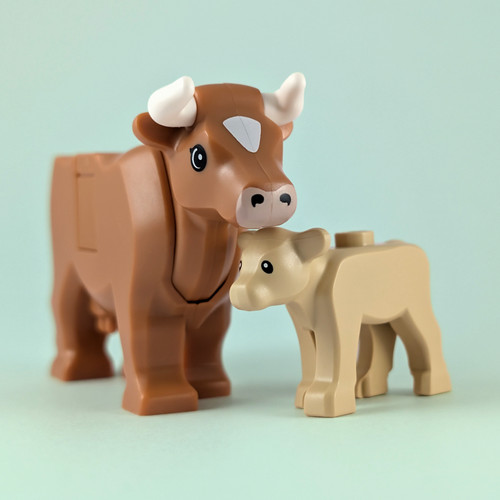 Lego cow and calf - cow,