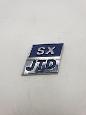 Fiat Rear Boot Badge Emblem SX JTD Genuine OEM