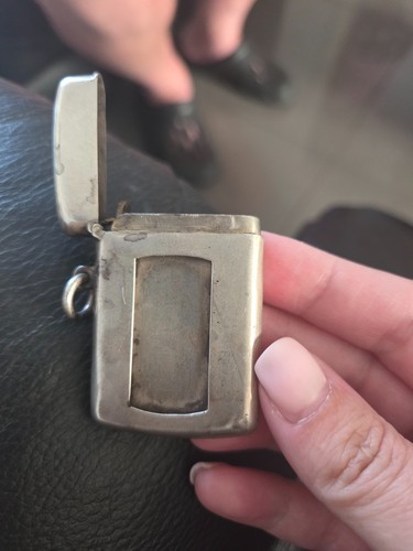 Silver vesta case - silver,