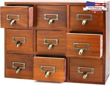 Large Library Card Catalog