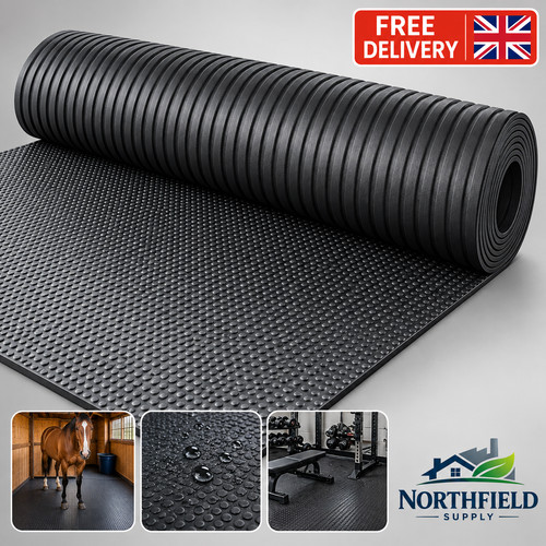 Heavy duty rubber stable - heavy,