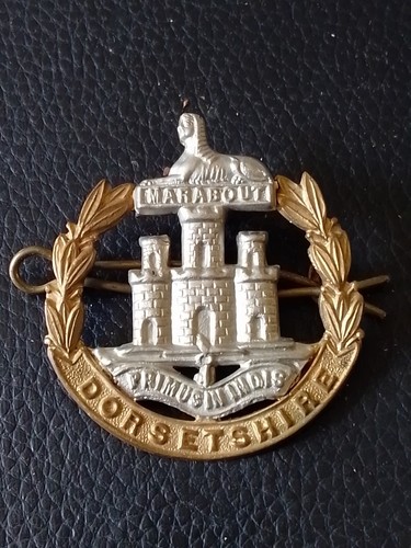 Dorsetshire regiment metal - regiment, bi-metal