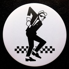 2Tone Badge or Sticker - 5 Sizes 25mm to 77mm Pin Terry Hall Specials Mod 2 Tone