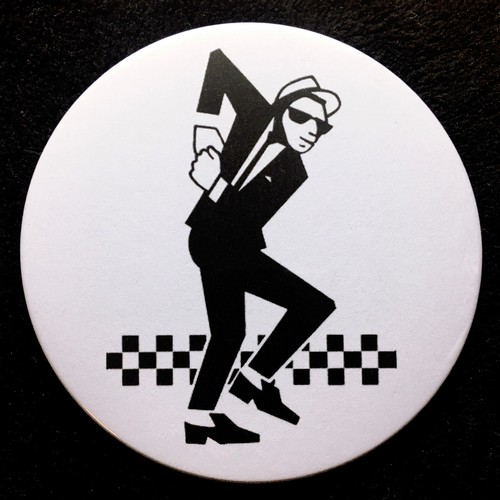 2tone badge sticker 5 - or,