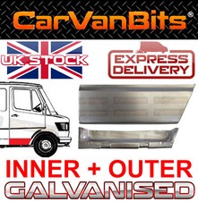 FOR MERCEDES T1 207-410 77-96 FRONT DOOR INNER +OUTER BODY SILL REPAIR PANEL SET