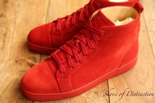 Christian Louboutin Red Suede