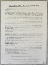 SUFFRAGETTE LEAFLET ORIGINAL