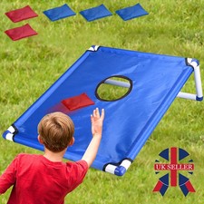 Bean Bag Toss Game Outdoor Toy Garden Party Game Birthday Gift For Toddler Kids