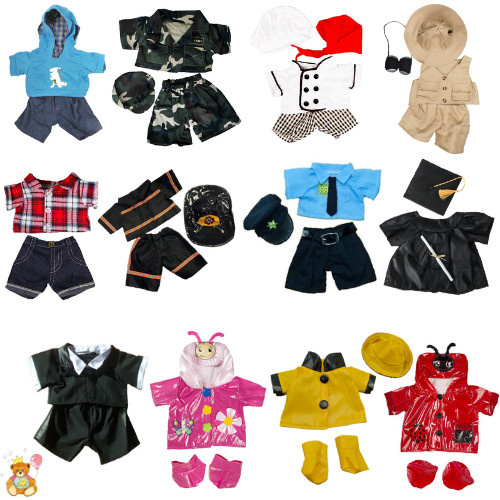 20cm teddy bear clothes - -,