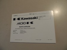 Parts catalogue Kawasaki KX65