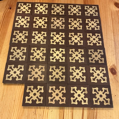 Vintage encaustic patterned - 1,
