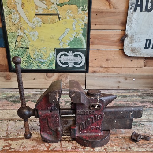 Record bench vice - record, no.