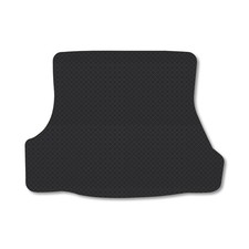 Tailored Boot Mat Fits Ford Mondeo 2000-06 [Hatchback] Black Rubber Mat Liner