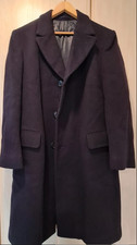 Crombie Mens Wool Overcoat