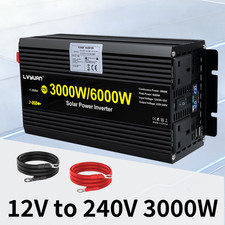 3000W 6000W Power Inverter 12V