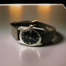 Vintage BULER 21jewels Mechanical Day/Date Swiss Men’s Watch-Works-Needs Service