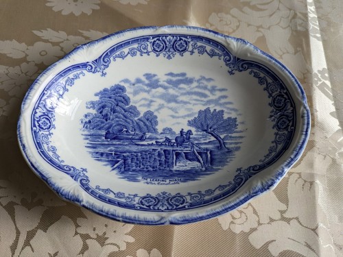Grindley pottery blue - grindley, and