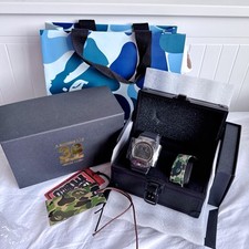 A BATHING APE  BAPE X CASIO G-SHOCK GM-6900 30th anniversary watch Brand New 