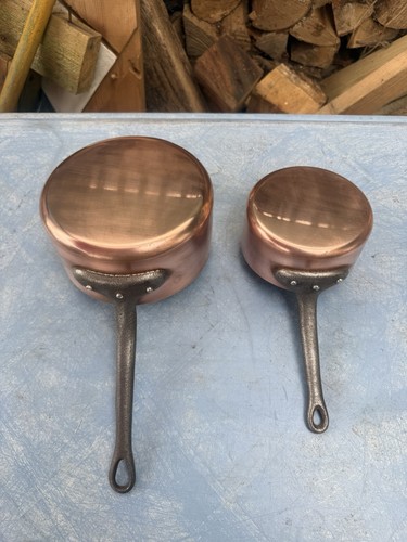 Set vintage french copper - set,