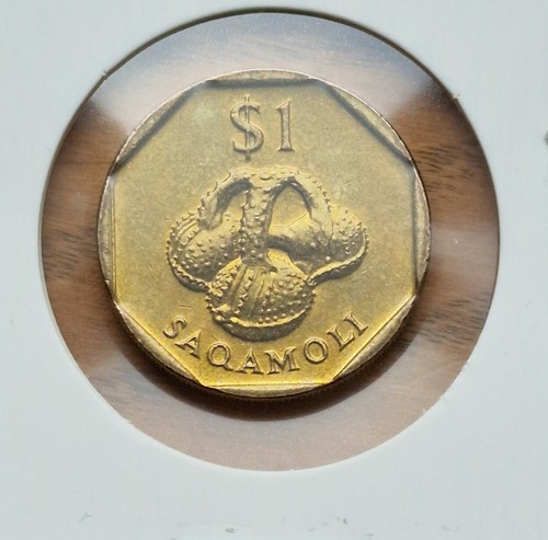 Fiji 1996 coin saqamoli - 1996, coin.