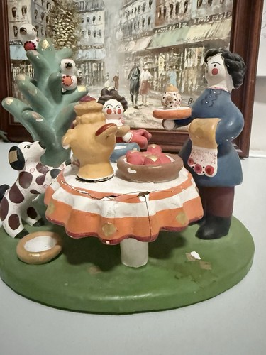 Vintage russian dymkovo clay - russian,