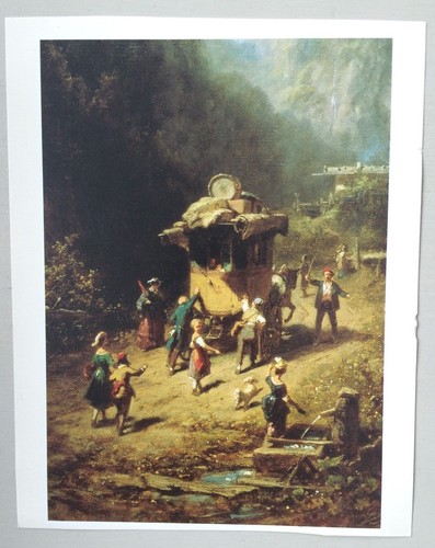 Postcard carl spitzweg - spitzweg,