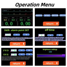 200W High Power Digital SWR