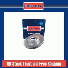 2x Brake Discs Vented For Land Rover Discovery MK3 4.4 Borg & Beck Front