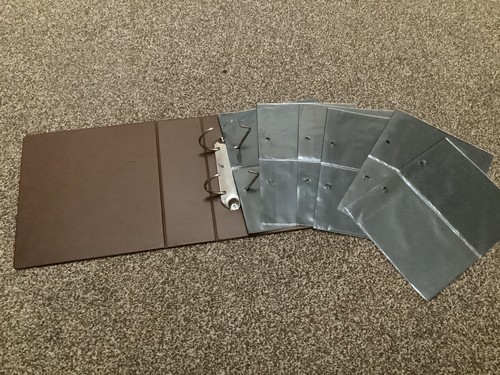 Loose leaf folders 6 - leaf, &