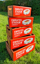 SET OF 5 HANDMADE WOODEN BOXES