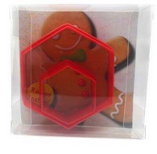 Hexagon Cookie Cutter set of