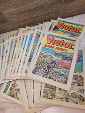 Collection Of The Victor Comics bundle 1974 52 Issues D.C Thompson & Co Vintage 