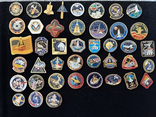 Nasa space pin badges - nasa,