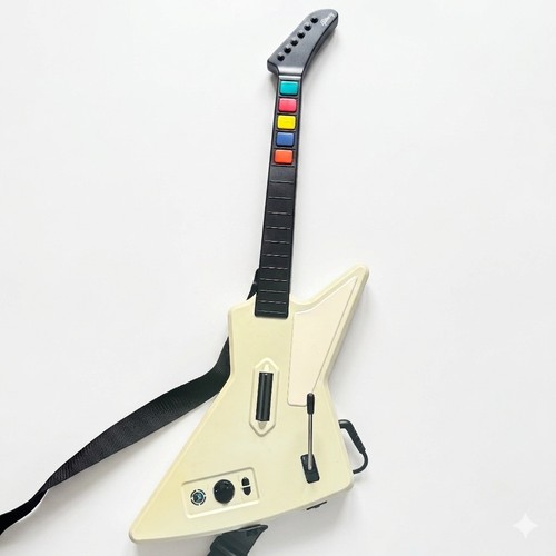 White xplorer guitar - xplorer, xbox
