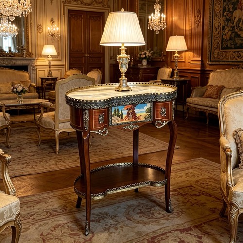 Bedside lamp table - lamp,