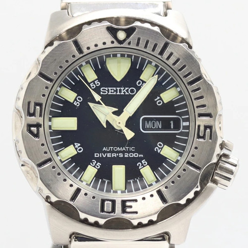 Seiko black monster 7s26 0350 - seiko,