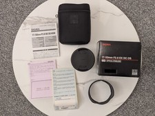 Sigma  17-50mm f/2.8 EX DC OS