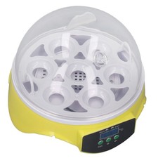 US Plug 110V 7 Eggs Incubator Easy Temperature Control Mini Egg Incubator Fo NEW