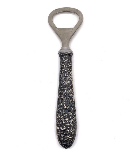 Vintage sterling handle floral - sterling,