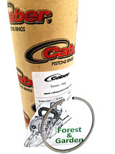 Husqvarna  55 257 357 357XP Piston ring 46 x1,5 x 1,9 genuine CABER (Italy)