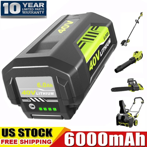 40v 0ah battery for ryobi - 40v,