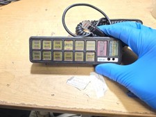 Whelen Woodway Opti-Din Switch Panel Controller- 100% UNTESTED-spares/repair.